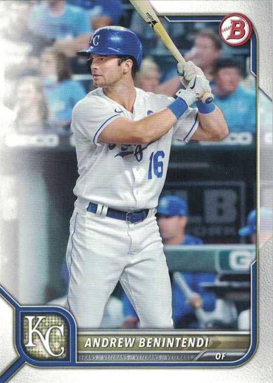 2022 Bowman Andrew Benintendi #46 Kansas City Royals