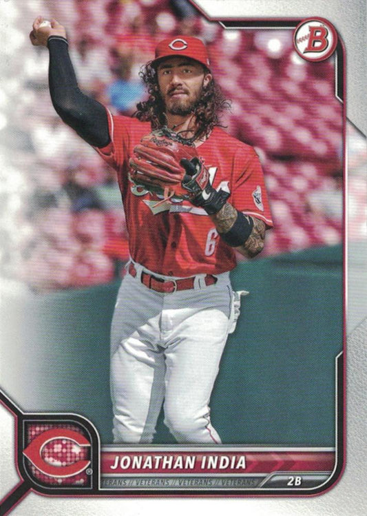 2022 Bowman Jonathan India #52 Cincinnati Reds