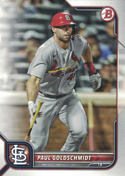 2022 Bowman Paul Goldschmidt #69 St. Louis Cardinals
