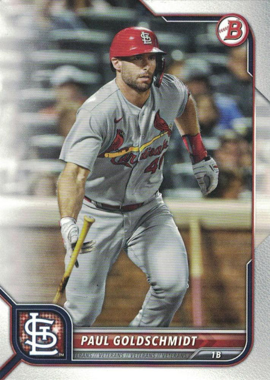 2022 Bowman Paul Goldschmidt #69 St. Louis Cardinals