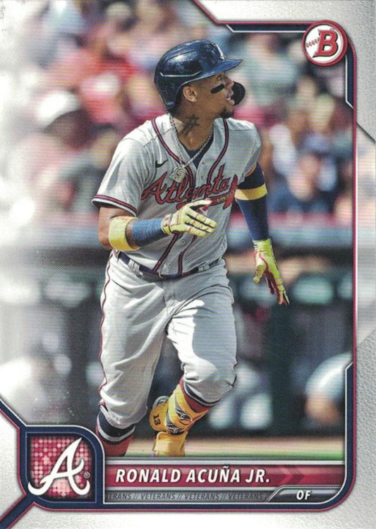 2022 Bowman Ronald Acuna Jr. #70 Atlanta Braves