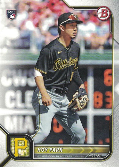2022 Bowman Hoy Park #96 Pittsburgh Pirates