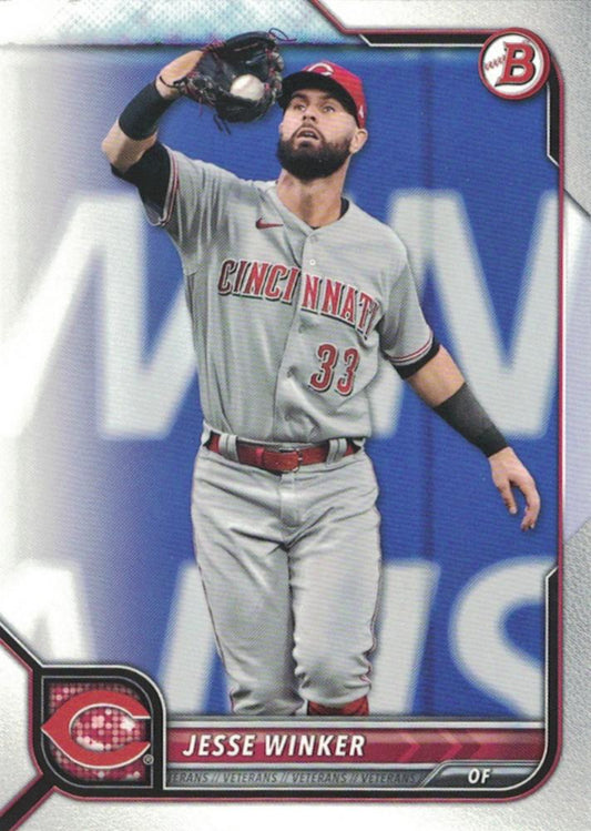 2022 Bowman Jesse Winker #97 Cincinnati Reds