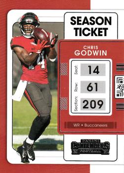 2021 Panini Contenders Season Ticket Chris Godwin  #94 Tampa Bay Buccaneers