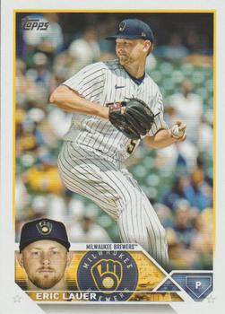 2023 Topps Eric Lauer #109 Milwaukee Brewers