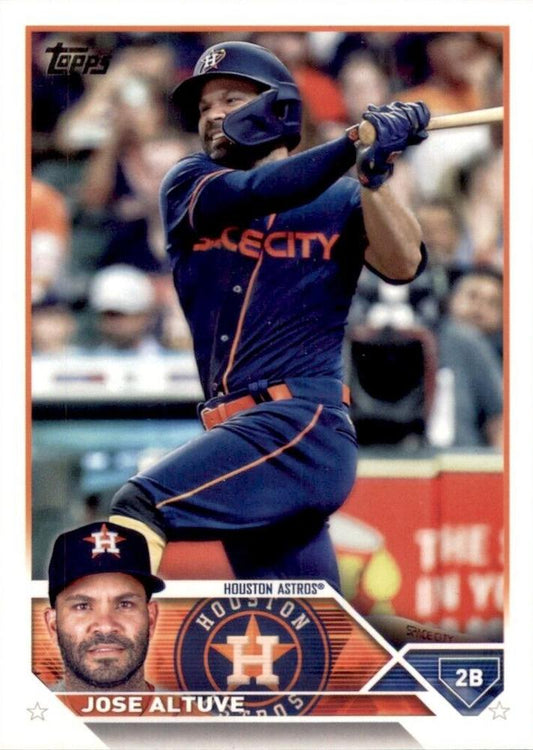 2023 Topps Jose Altuve #222 Houston Astros