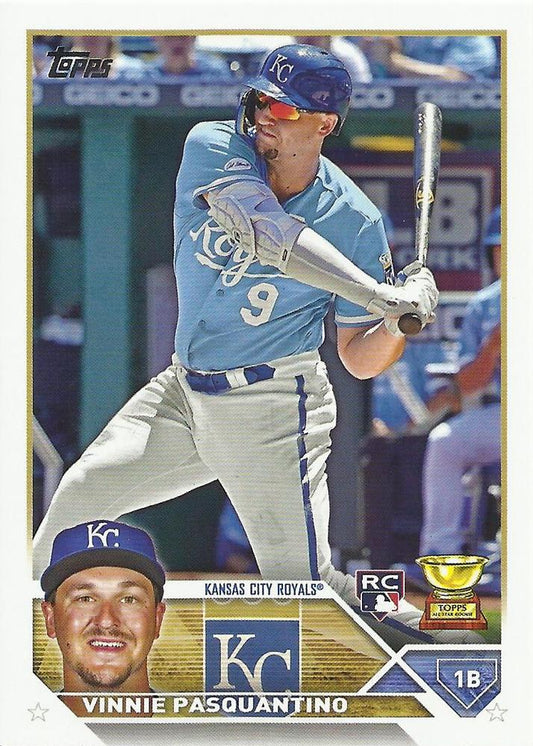 2023 Topps Vinnie Pasquantino Rookie #302 Kansas City Royals