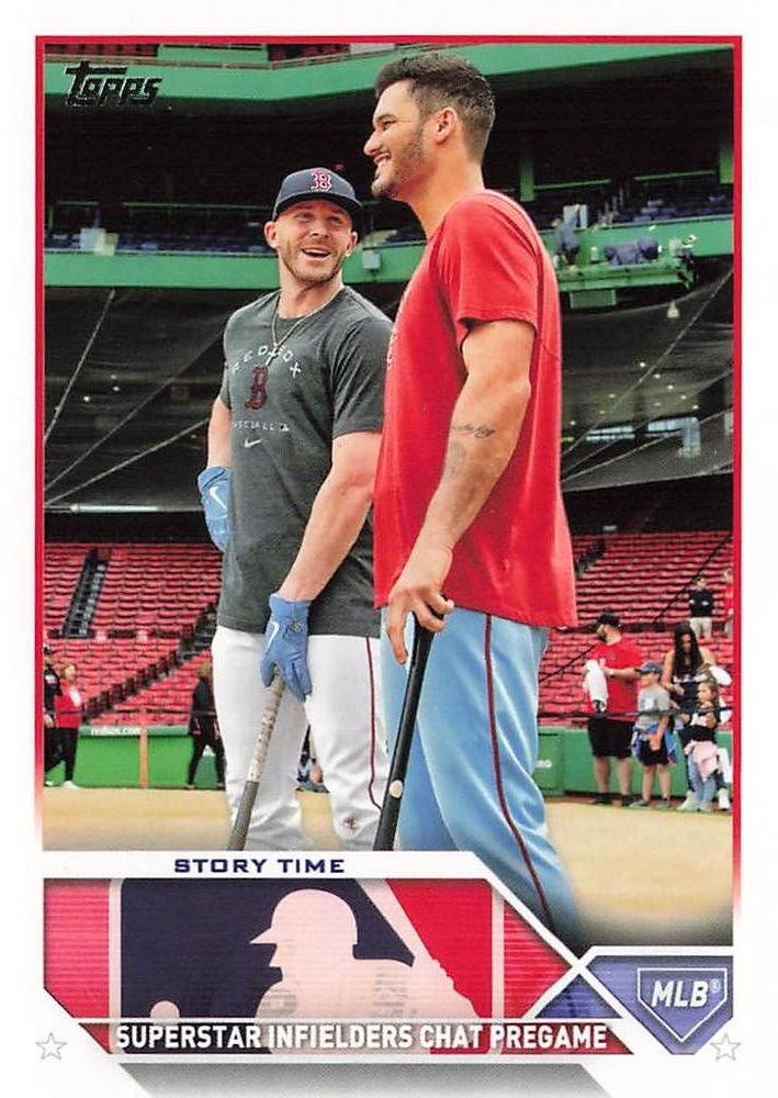 2023 Topps  Combo Cards Trevor Story #351 Boston Red Sox