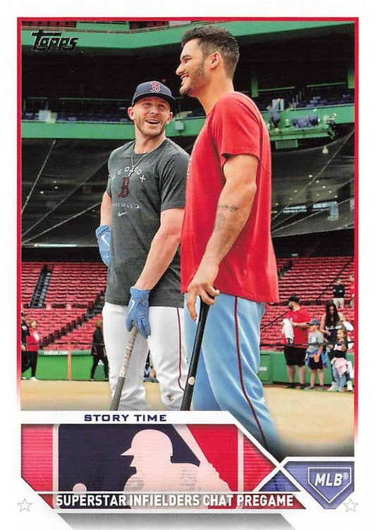 2023 Topps  Combo Cards Trevor Story #351 Boston Red Sox