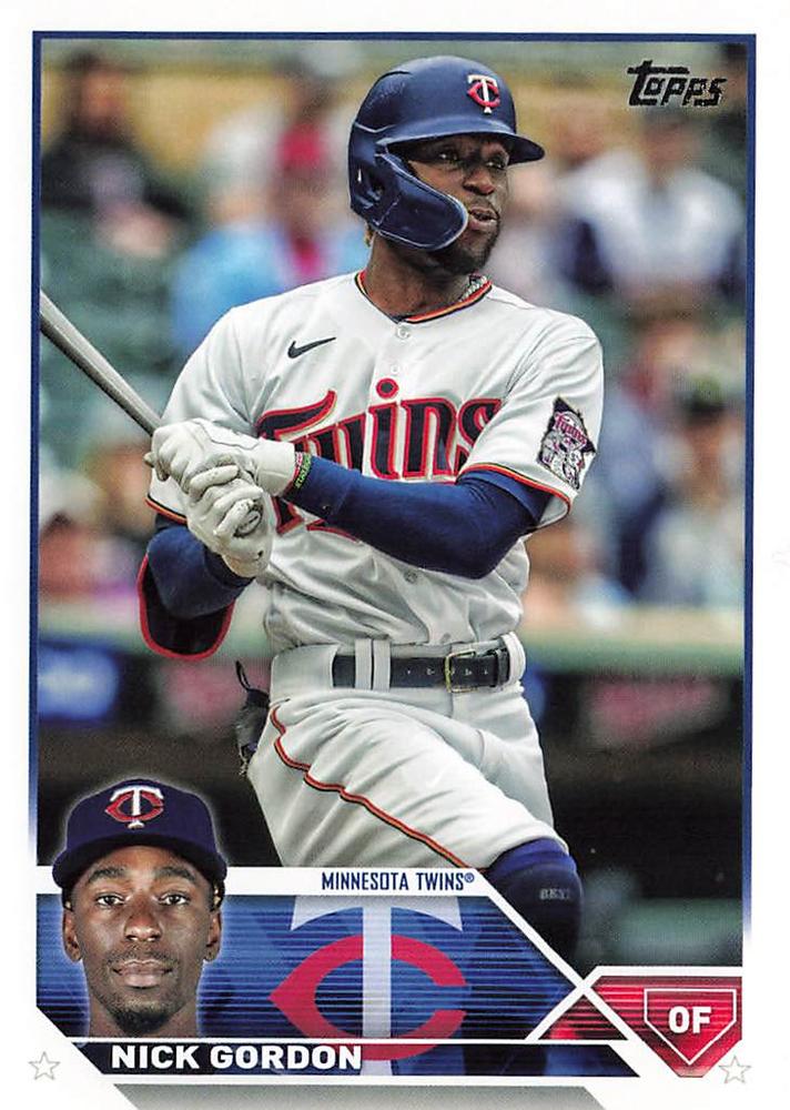 2023 Topps Nick Gordon #357 Minnesota Twins