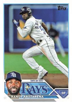 2023 Topps Randy Arozarena #360 Tampa Bay Rays
