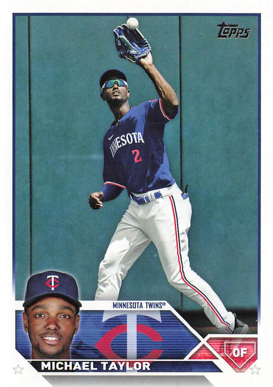 2023 Topps Michael Taylor #374 Minnesota Twins
