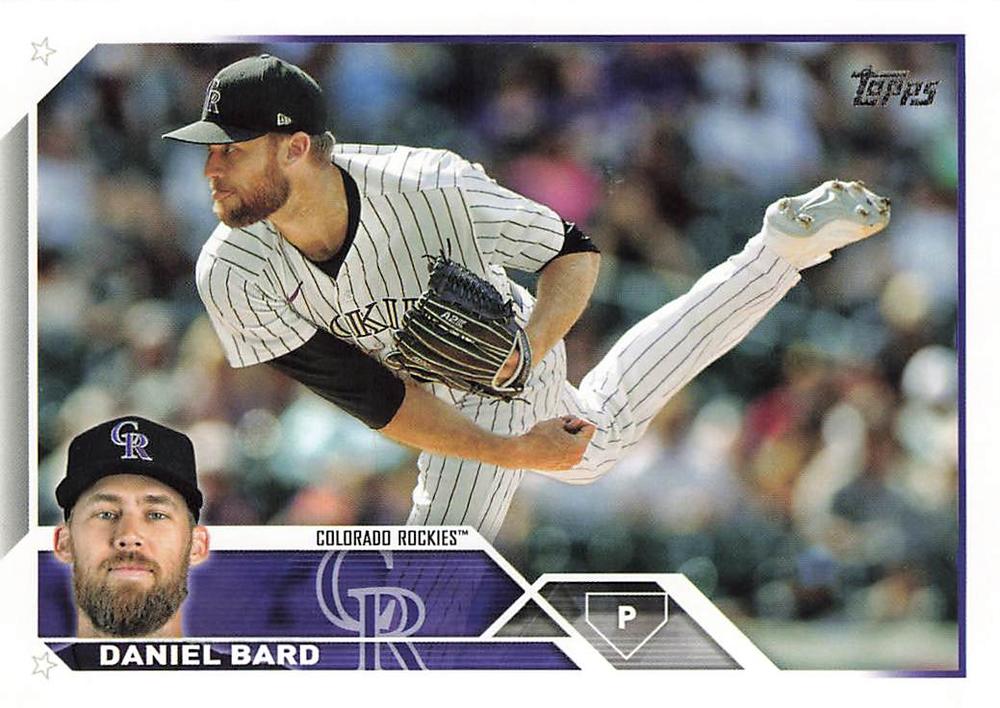 2023 Topps Daniel Bard #377 Colorado Rockies