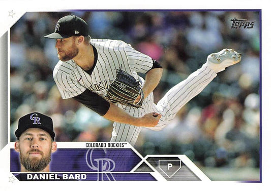 2023 Topps Daniel Bard #377 Colorado Rockies