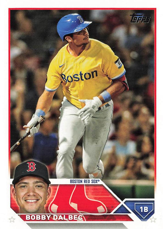 2023 Topps Bobby Dalbec #390 Boston Red Sox
