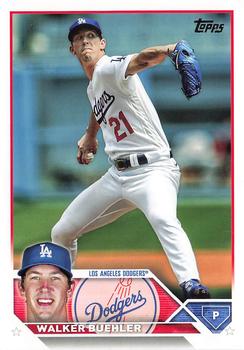 2023 Topps Walker Buehler #391 Los Angeles Dodgers