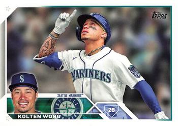 2023 Topps Kolten Wong #407 Seattle Mariners