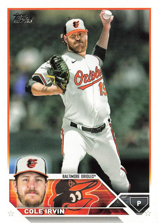 2023 Topps Cole Irvin #408 Baltimore Orioles