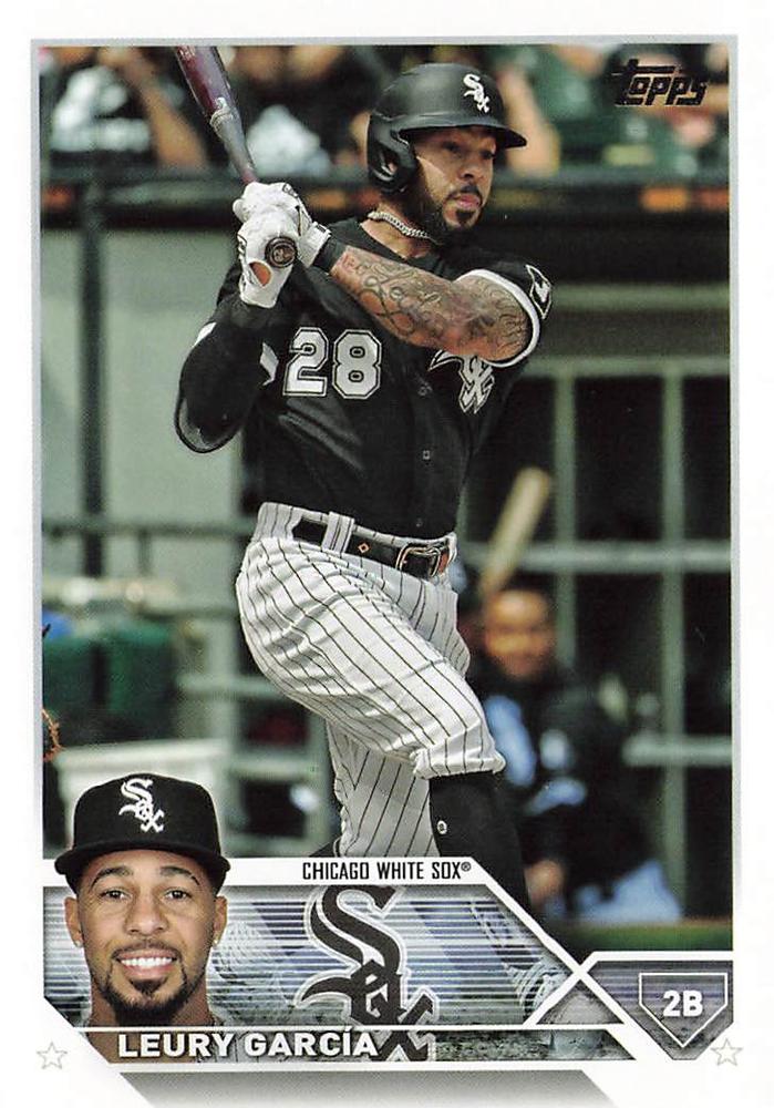 2023 Topps Leury Garci­a #409 Chicago White Sox