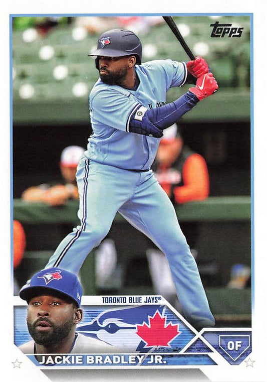 2023 Topps Jackie Bradley Jr. #410 Toronto Blue Jays