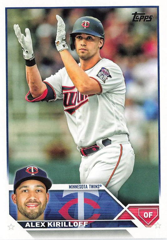 2023 Topps Alex Kirilloff #415 Minnesota Twins