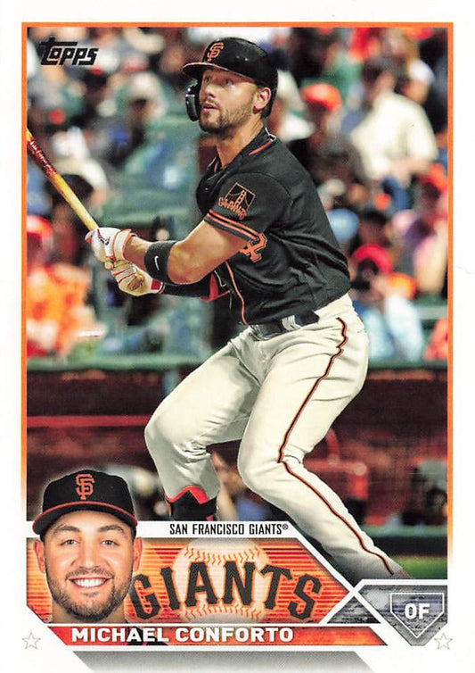 2023 Topps Michael Conforto #419 San Francisco Giants