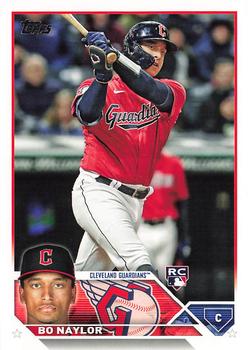 2023 Topps Bo Naylor RC #421 Cleveland Guardians