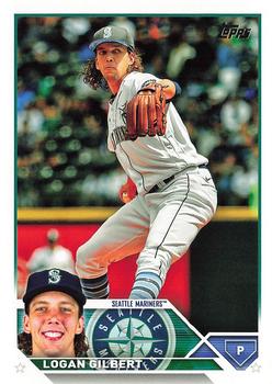 2023 Topps Logan Gilbert #424 Seattle Mariners