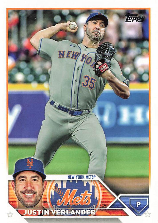 2023 Topps Justin Verlander #425 New York Mets