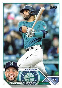 2023 Topps Eugenio Suarez #436 Seattle Mariners