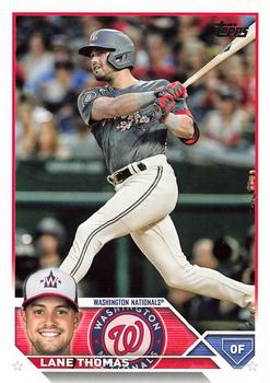 2023 Topps Lane Thomas #437 Washington Nationals