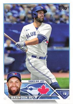 2023 Topps Brandon Belt #438 Toronto Blue Jays