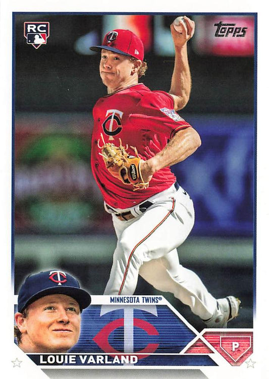 2023 Topps Louie Varland RC #441 Minnesota Twins