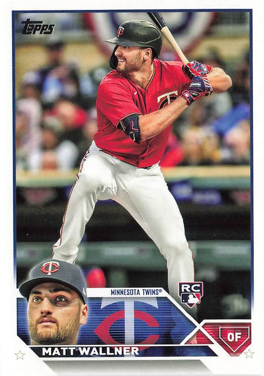 2023 Topps Matt Wallner RC #448 Minnesota Twins