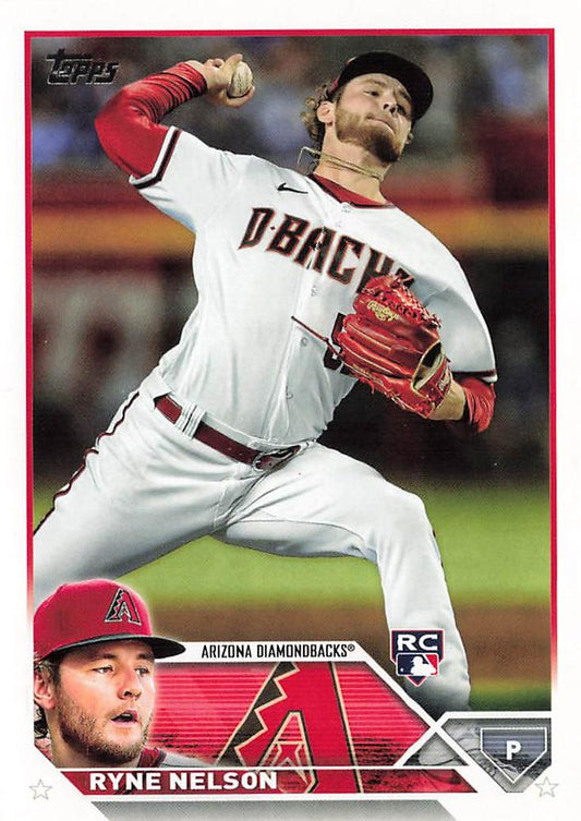 2023 Topps Ryne Nelson RC #459 Arizona Diamondbacks