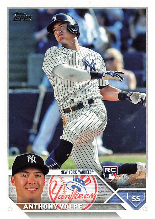 2023 Topps Anthony Volpe RC #460 New York Yankees