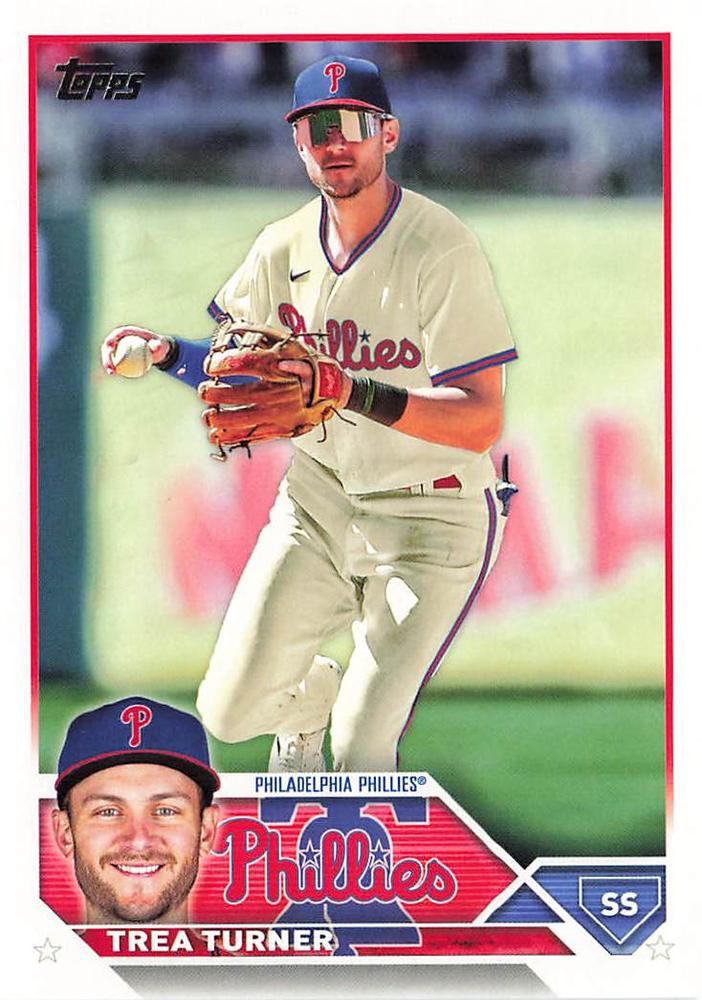 2023 Topps Trea Turner #475 Philadelphia Phillies