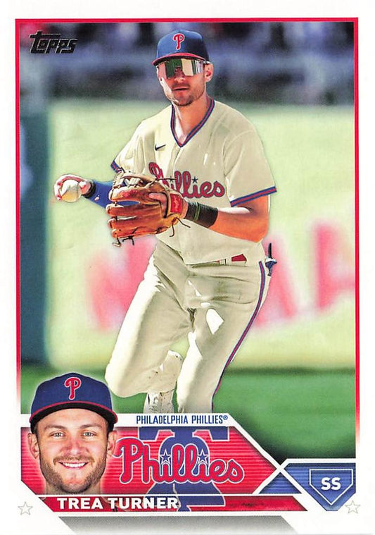 2023 Topps Trea Turner #475 Philadelphia Phillies