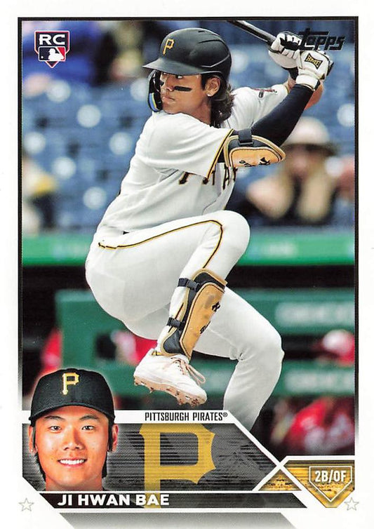 2023 Topps Ji Hwan Bae RC #491 Pittsburgh Pirates