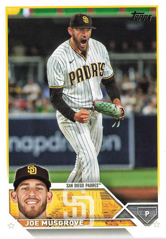 2023 Topps Joe Musgrove #496 San Diego Padres