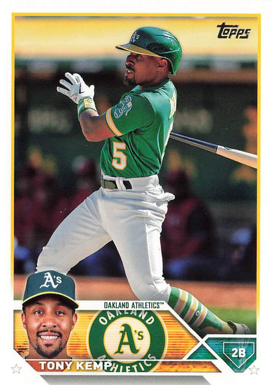 2023 Topps Tony Kemp #503 Oakland Athletics