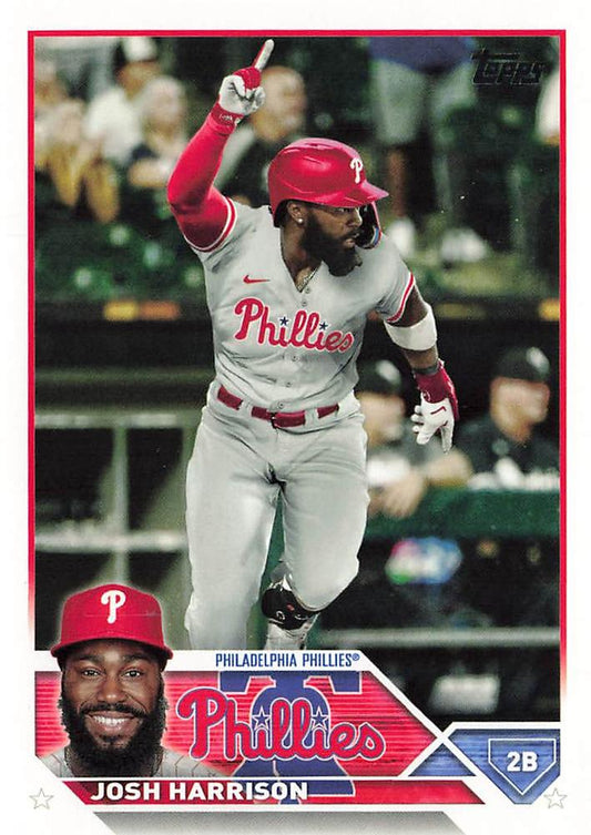 2023 Topps Josh Harrison #504 Philadelphia Phillies
