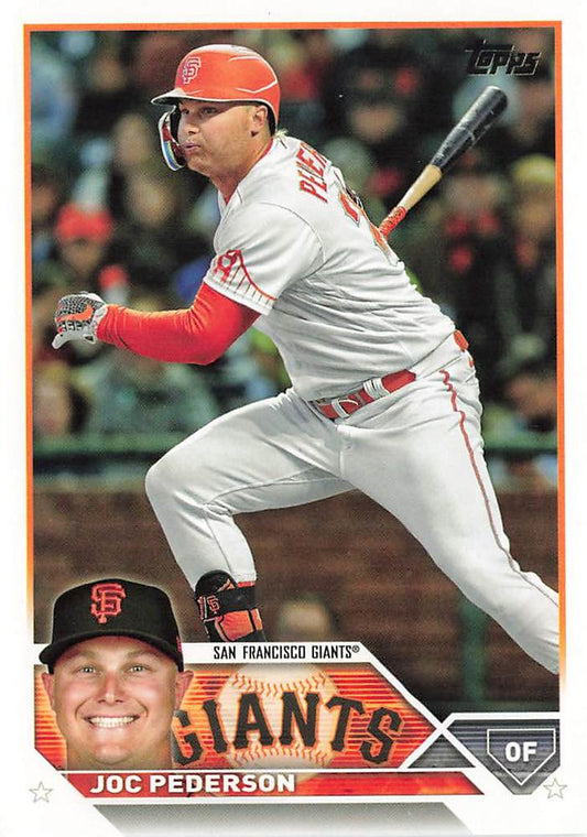 2023 Topps Joc Pederson #508 San Francisco Giants