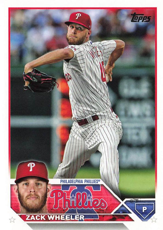 2023 Topps Zack Wheeler #511 Philadelphia Phillies