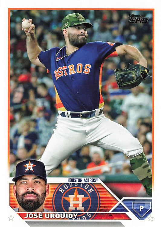 2023 Topps Jose Urquidy #518 Houston Astros