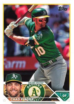 2023 Topps Chad Pinder #522 Oakland Athletics