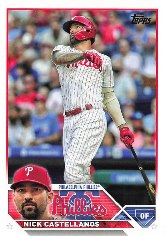 2023 Topps Nick Castellanos #527 Philadelphia Phillies
