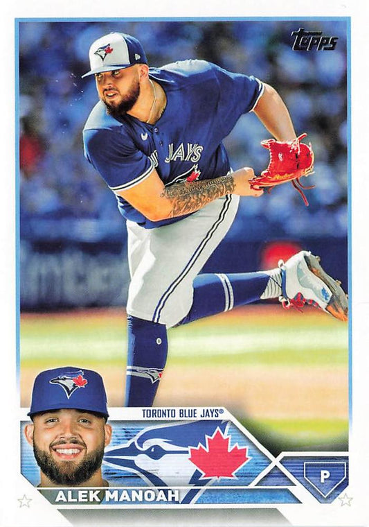 2023 Topps Alek Manoah #540 Toronto Blue Jays