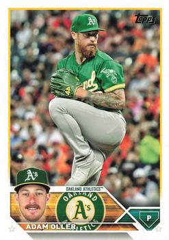 2023 Topps Adam Oller #542 Oakland Athletics