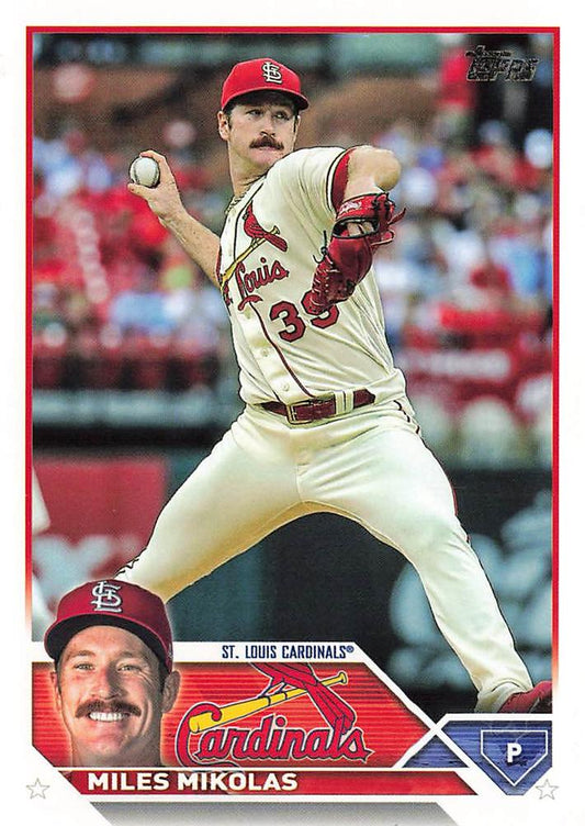 2023 Topps Miles Mikolas #548 St. Louis Cardinals